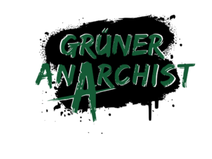 Grüner Anarchist Logo