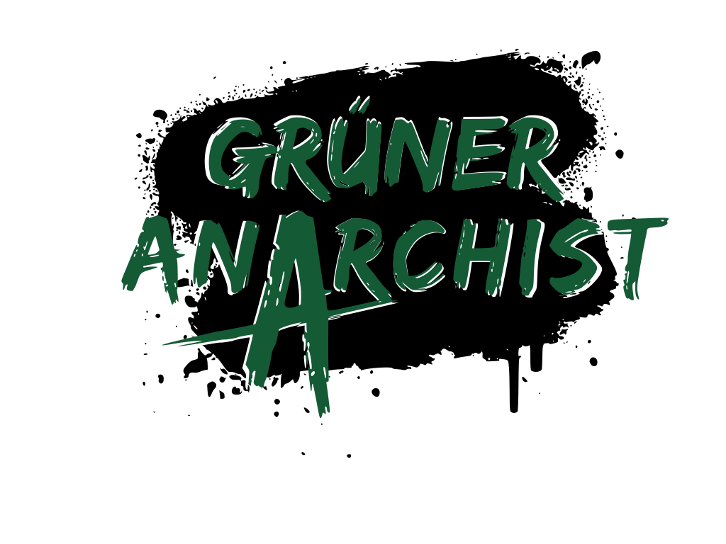 Grüner Anarchist Logo